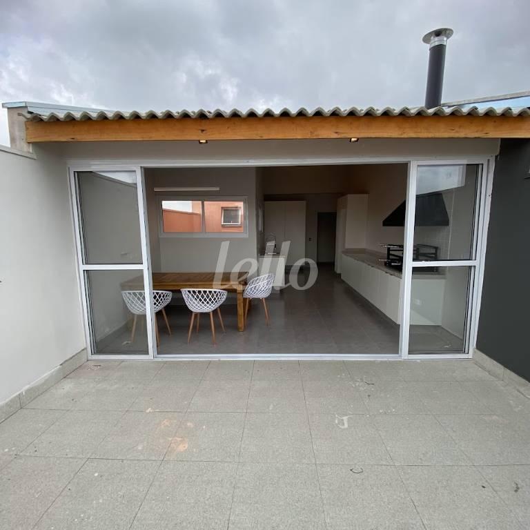 TERRAÇO 2 de Apartamento à venda, cobertura - Padrão com 100 m², 2 quartos e 1 vaga em Vila Camilópolis - Santo André