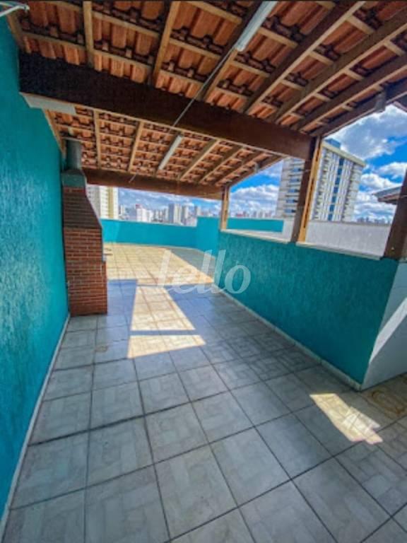 ÁREA COBERTA de Apartamento à venda, cobertura - Padrão com 112 m², 2 quartos e 1 vaga em Parque Das Nações - Santo André