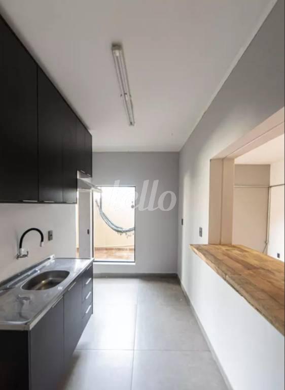 COZINHA de Apartamento à venda, Padrão com 55 m², 1 quarto e em Brás - São Paulo