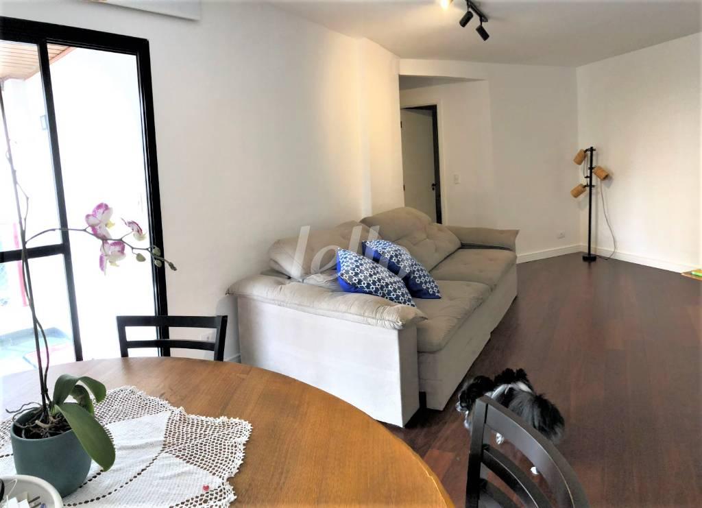 LIVING de Apartamento à venda, Padrão com 83 m², 2 quartos e 1 vaga em Vila Mascote - São Paulo