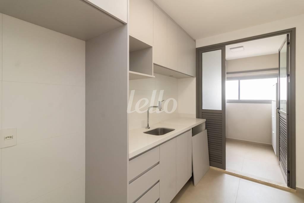 29 COZINHA de Apartamento para alugar, Padrão com 115 m², 3 quartos e 2 vagas em Chácara Califórnia - São Paulo