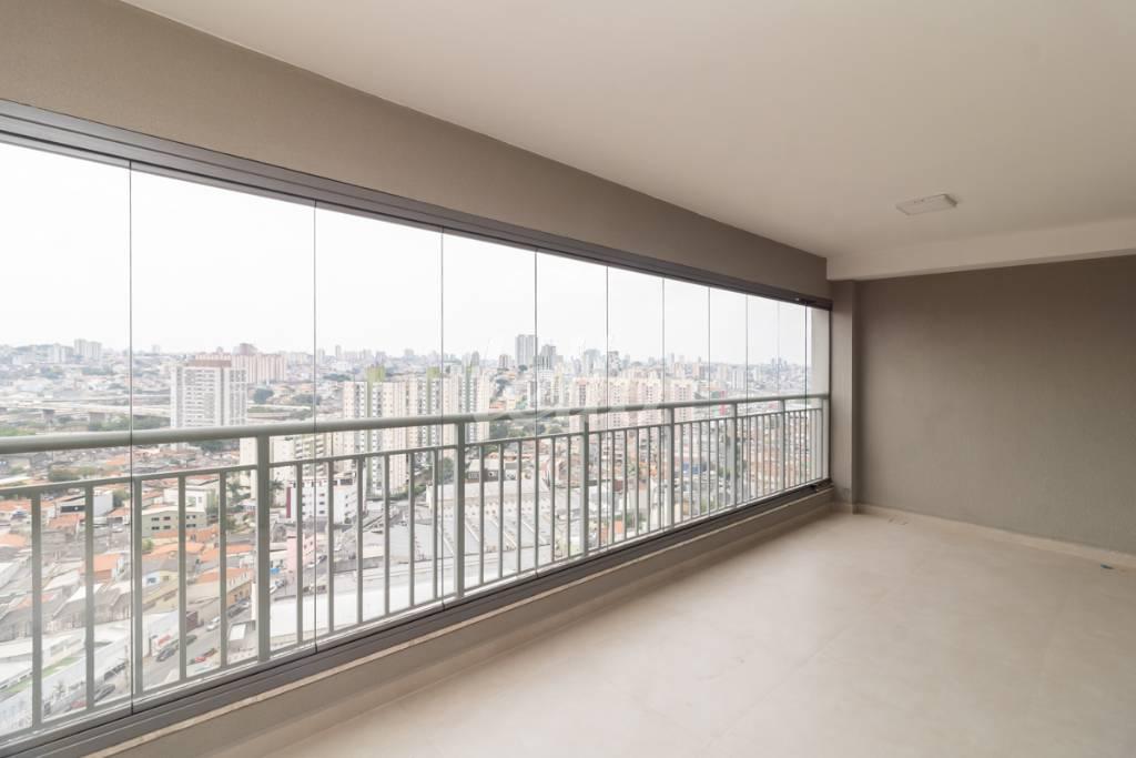 07 VARANDA de Apartamento para alugar, Padrão com 115 m², 3 quartos e 2 vagas em Chácara Califórnia - São Paulo