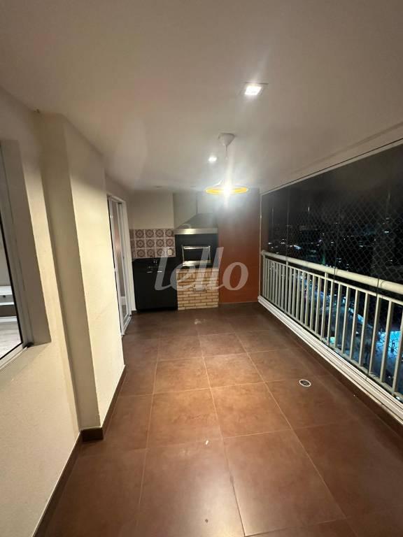 VARANDA GOURMET de Apartamento à venda, Padrão com 115 m², 3 quartos e 2 vagas em Vila Valparaíso - Santo André