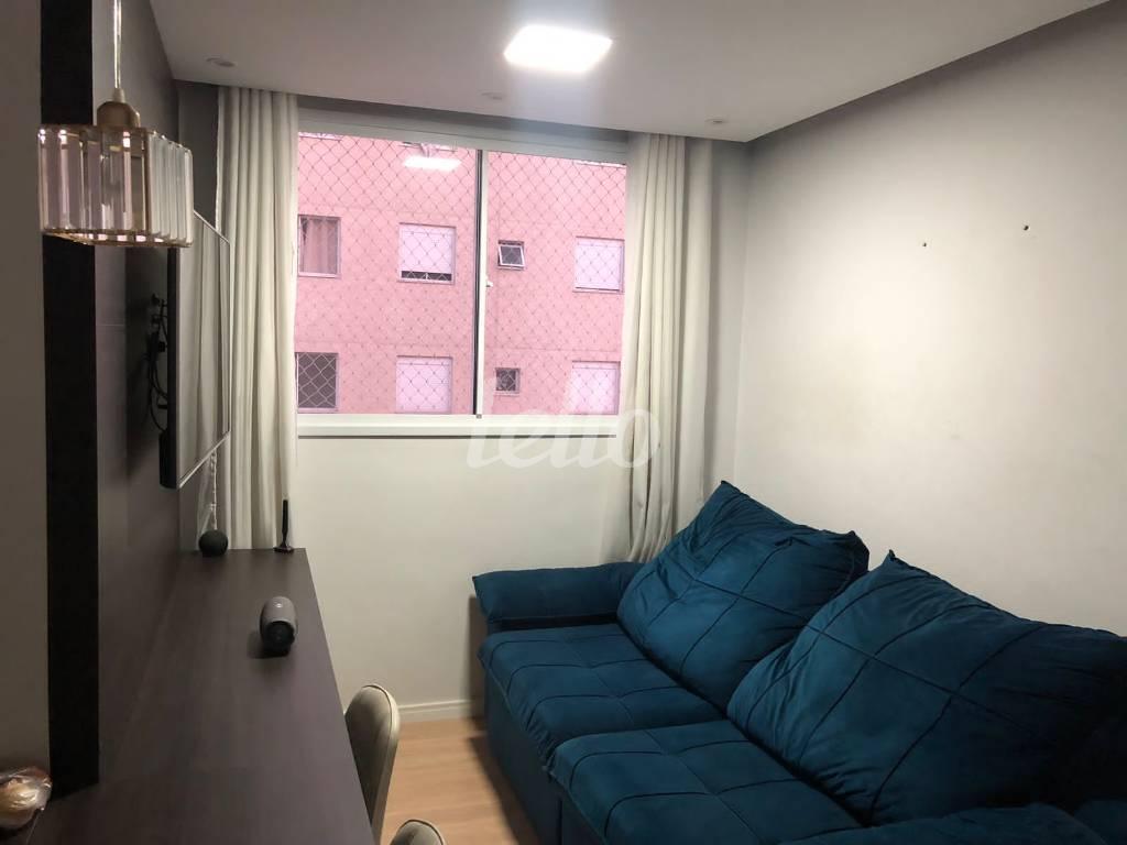 SALA de Apartamento à venda, Padrão com 45 m², 2 quartos e 1 vaga em Brás - São Paulo