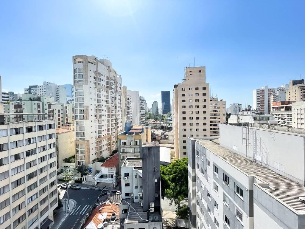 VISTA de Apartamento à venda, Padrão com 74 m², 2 quartos e 1 vaga em Bela Vista - São Paulo