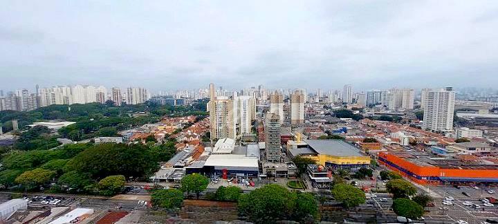 VISTA de Apartamento à venda, Padrão com 40 m², 1 quarto e 1 vaga em Mooca - São Paulo
