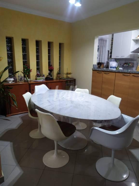 SALA JANTAR de Casa à venda, sobrado com 298 m², 3 quartos e 3 vagas em Vila Irmãos Arnoni - São Paulo