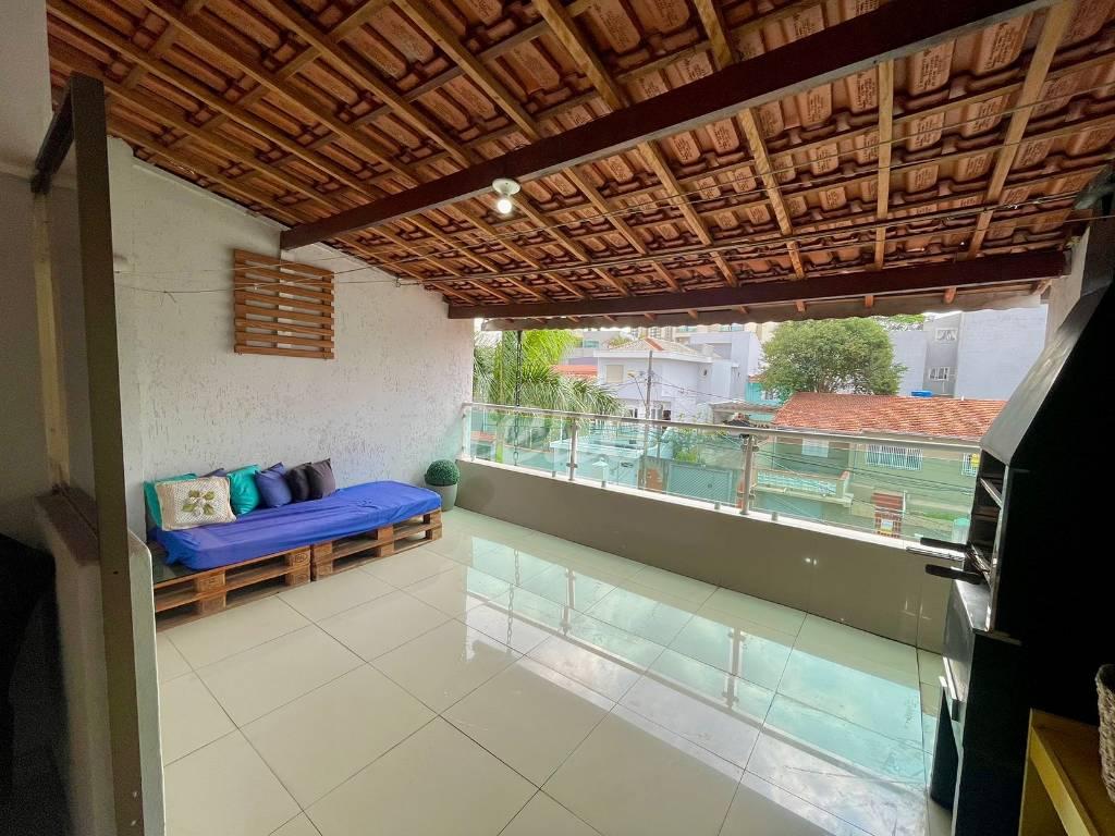 COBERTURA de Casa à venda, sobrado com 100 m², 2 quartos e 2 vagas em Vila Alzira - Santo André