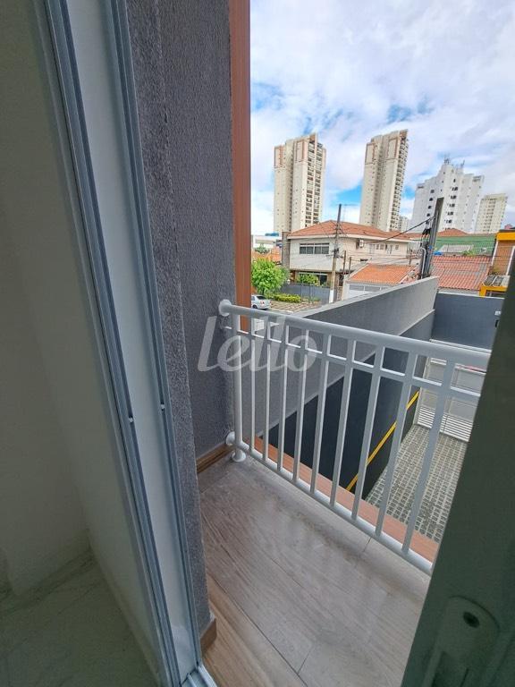 VARANDA de Apartamento à venda, Padrão com 38 m², 2 quartos e 1 vaga em Vila Bertioga - São Paulo