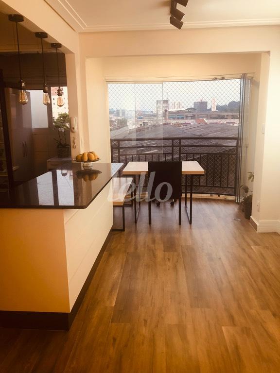 SALA de Apartamento à venda, Padrão com 56 m², 2 quartos e 1 vaga em Vila Prudente - São Paulo