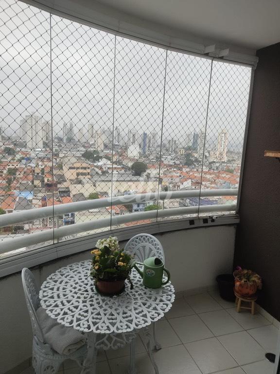 VARANDA de Apartamento à venda, Padrão com 80 m², 3 quartos e 2 vagas em Alto da Moóca - São Paulo