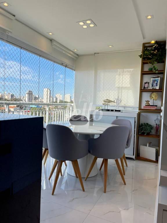 VARANDA GOURMET de Apartamento à venda, Padrão com 65 m², 2 quartos e 1 vaga em Vila Ester (zona Norte) - São Paulo