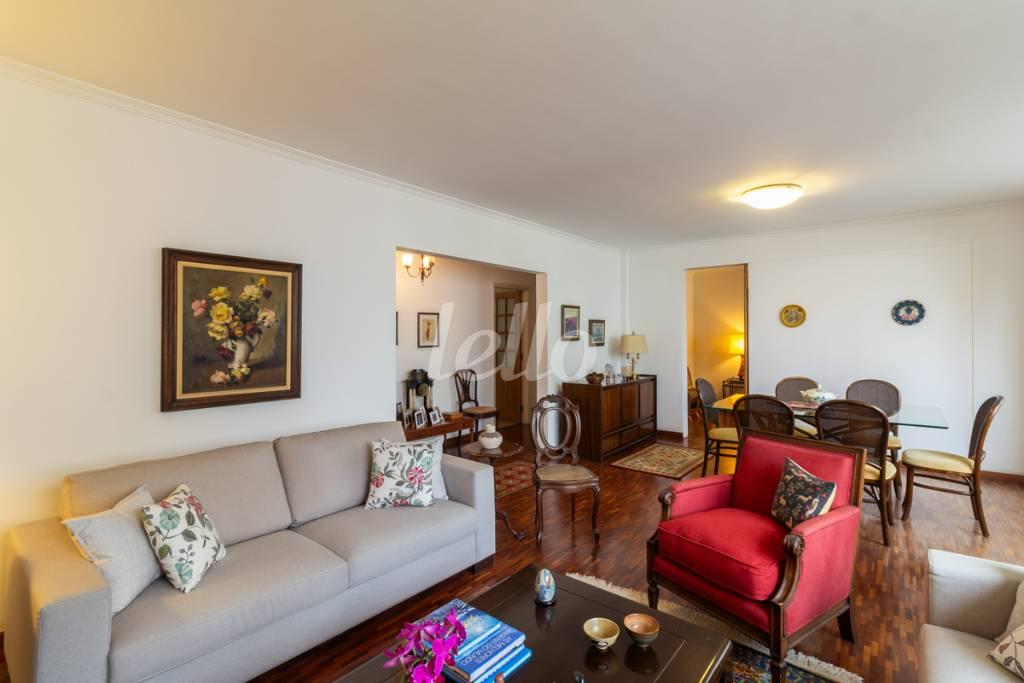 SALA 1 de Apartamento para alugar, Padrão com 210 m², 3 quartos e 2 vagas em Itaim Bibi - São Paulo