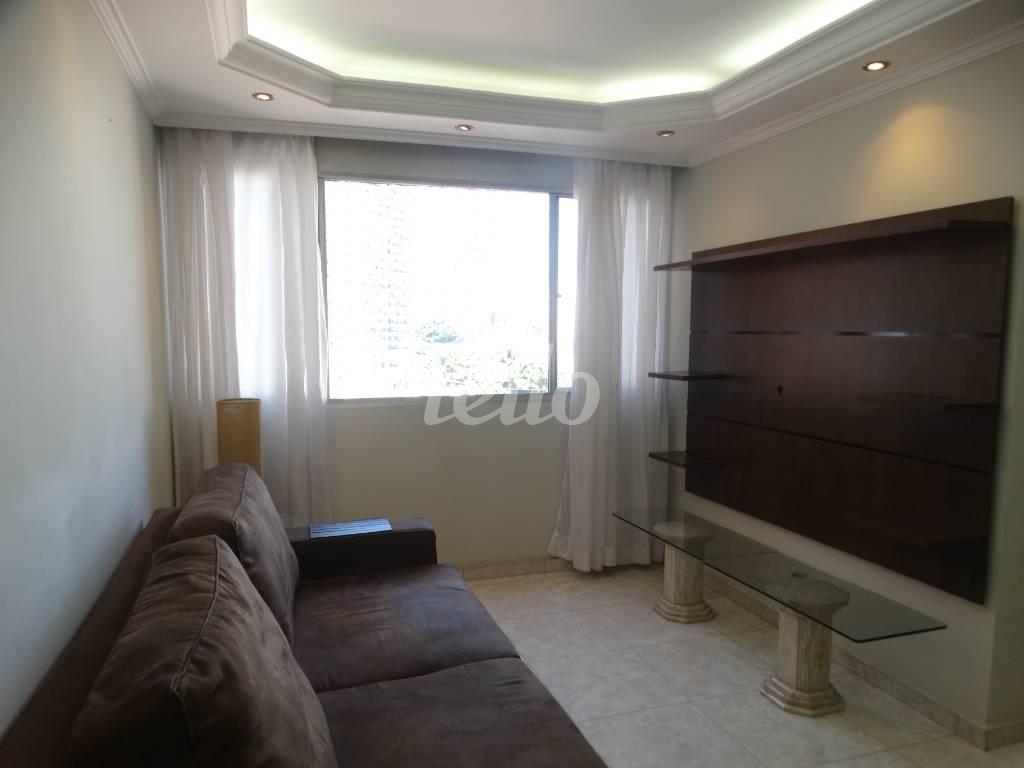 SALA de Apartamento à venda, Padrão com 60 m², 2 quartos e 1 vaga em Tatuapé - São Paulo