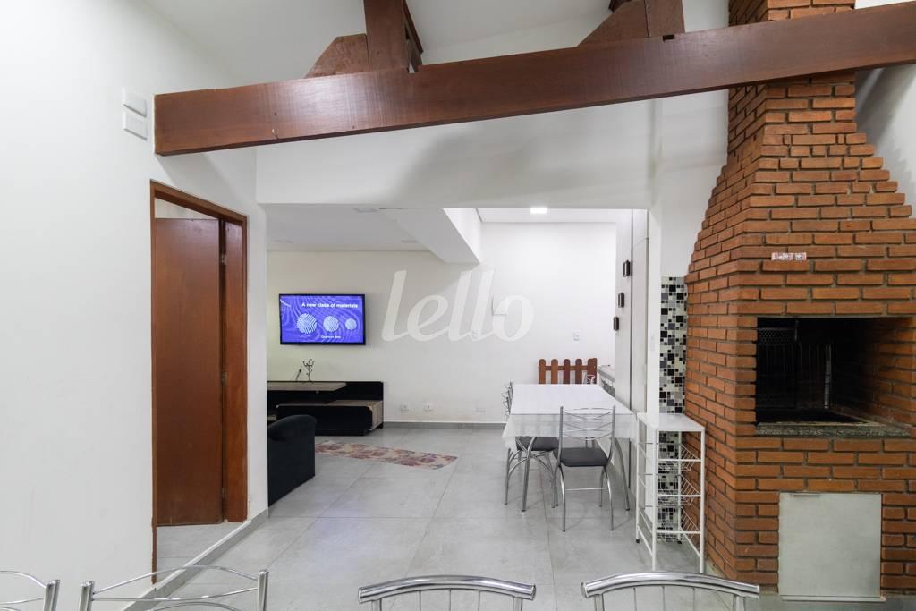 CHURRASQUEIRA de Casa à venda, sobrado com 160 m², 2 quartos e em Tatuapé - São Paulo