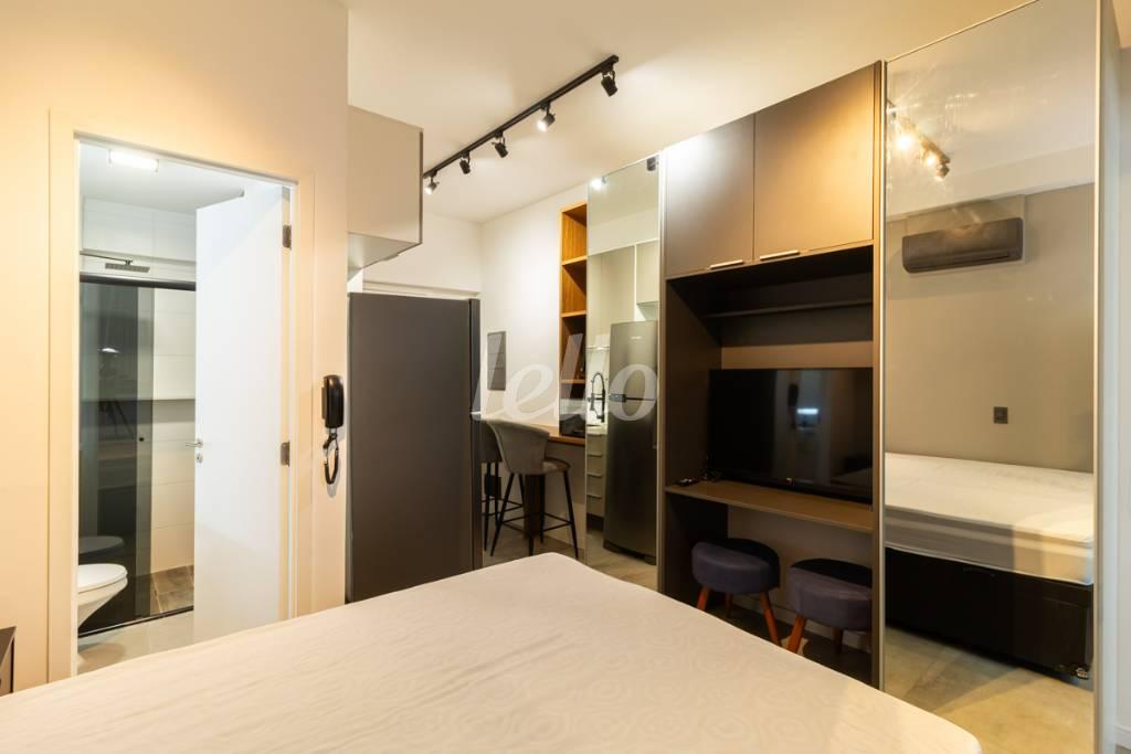STUDIO de Apartamento para alugar, Padrão com 24 m², 1 quarto e em Sumarezinho - São Paulo
