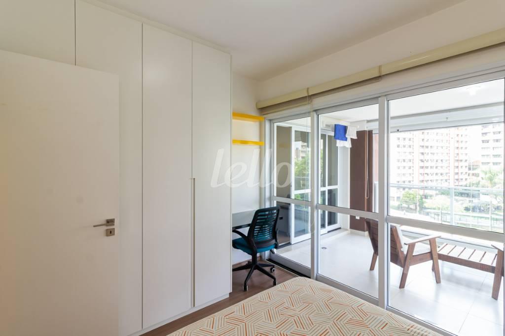 SUITE de Apartamento para alugar, Padrão com 56 m², 1 quarto e 1 vaga em Paraíso - São Paulo