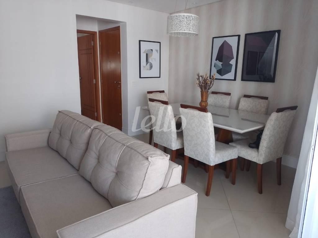 SALA de Apartamento à venda, Padrão com 107 m², 3 quartos e 2 vagas em Vila Lusitânia - São Bernardo do Campo