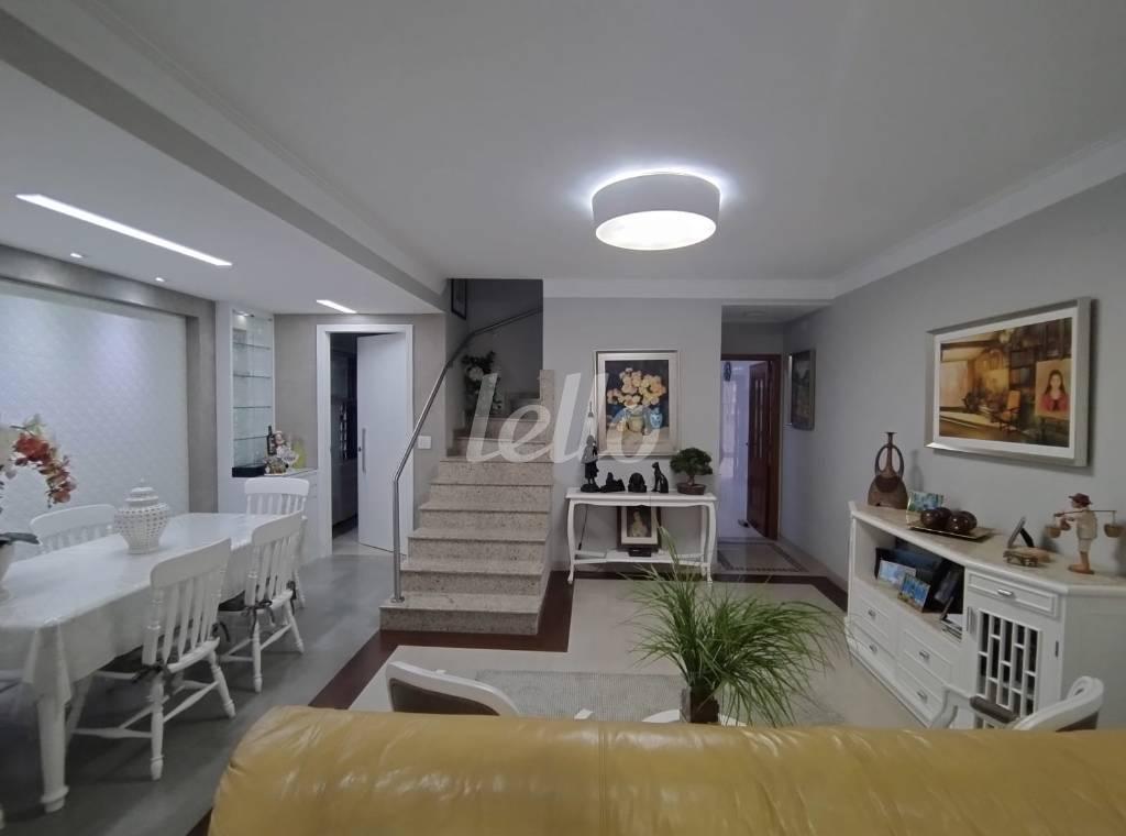 SALA 1 de Casa à venda, sobrado com 201 m², 3 quartos e 2 vagas em Mandaqui - São Paulo