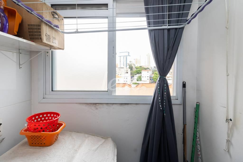 ÁREA DE SERVIÇO de Apartamento para alugar, Padrão com 28 m², 1 quarto e em Cambuci - São Paulo