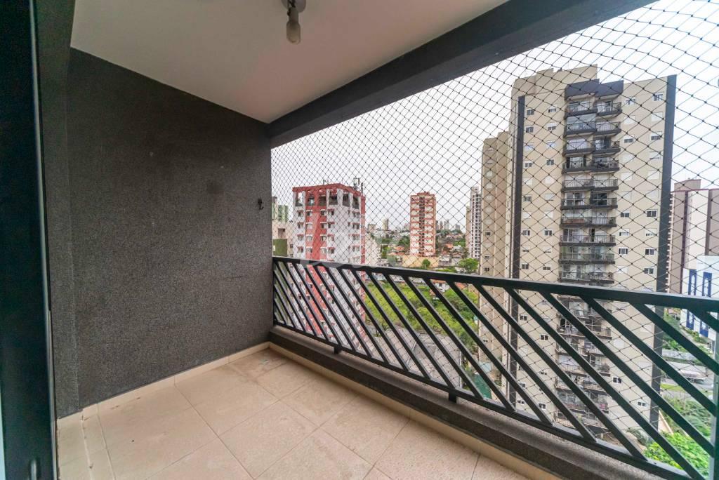 VARANDA DA SALA de Apartamento à venda, Padrão com 128 m², 3 quartos e 2 vagas em Vila Bastos - Santo André