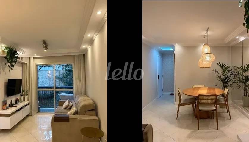 LIVING de Apartamento à venda, Padrão com 58 m², 2 quartos e 1 vaga em Vila Mariana - São Paulo