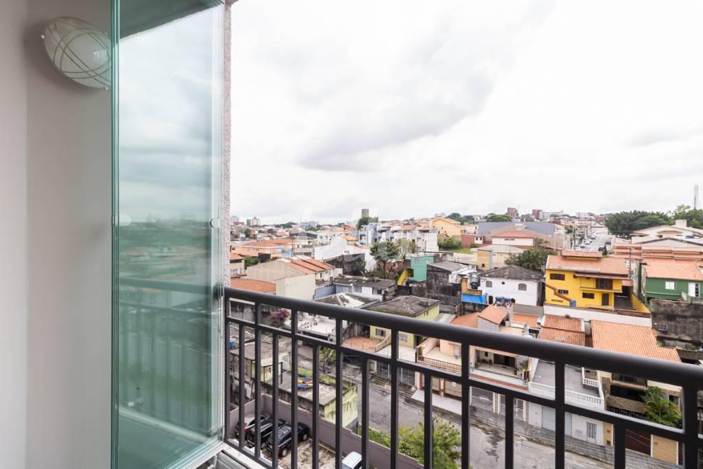 VARANDA de Apartamento para alugar, Padrão com 61 m², 2 quartos e 1 vaga em Vila Talarico - São Paulo