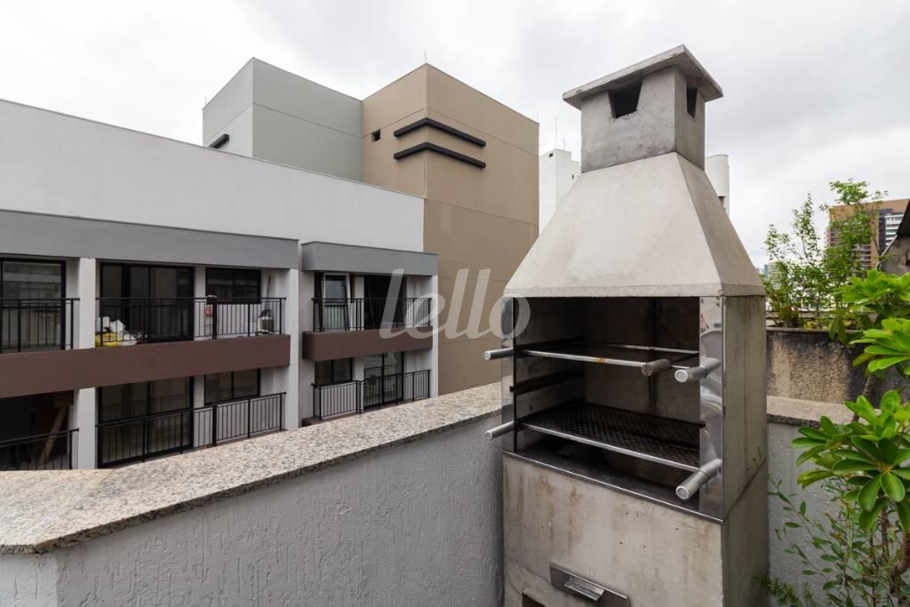 CHURRASQUEIRA de Apartamento à venda, Duplex com 100 m², 2 quartos e 1 vaga em Campo Belo - São Paulo