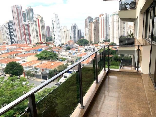 SACADA de Apartamento à venda, Padrão com 147 m², 4 quartos e 3 vagas em Tatuapé - São Paulo