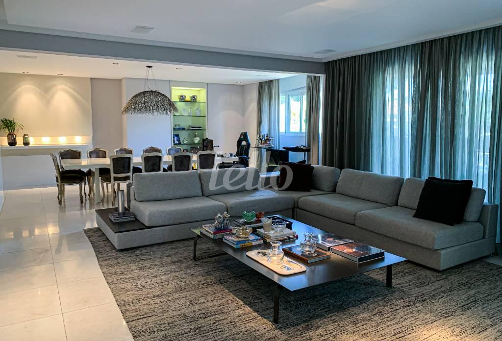SALA de Apartamento para alugar, Padrão com 292 m², 3 quartos e 4 vagas em Higienópolis - São Paulo