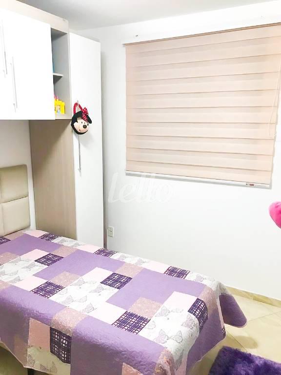 DORMITÓRIO de Apartamento à venda, Padrão com 50 m², 2 quartos e 1 vaga em Vila Homero Thon - Santo André