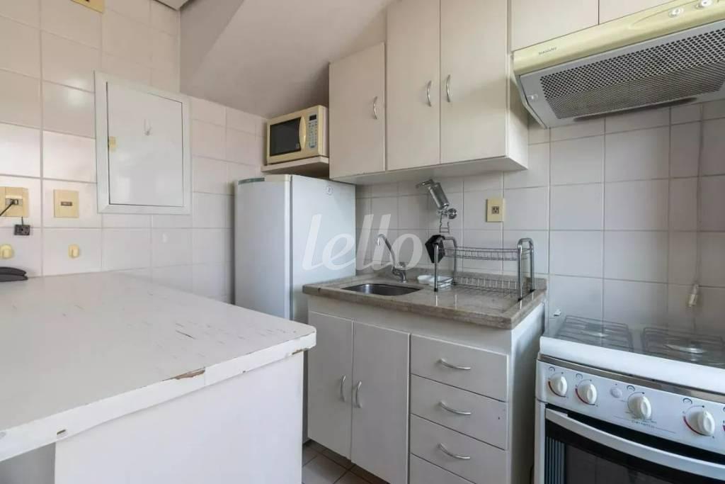 COZINHA de Apartamento para alugar, Duplex com 41 m², 1 quarto e 1 vaga em Indianópolis - São Paulo