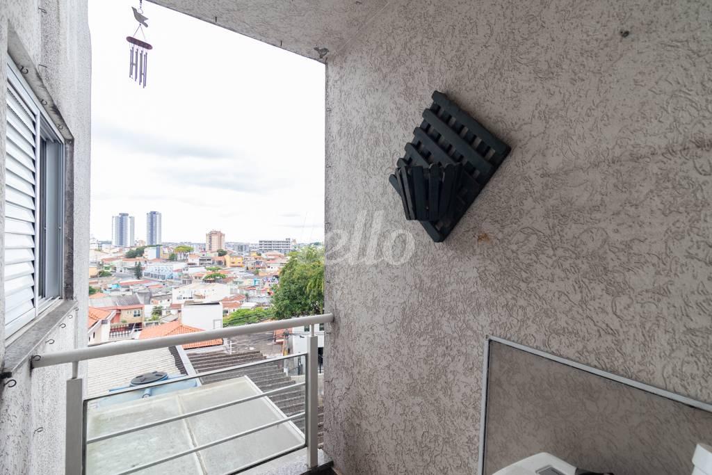 SACADA DO QUARTO 2 de Casa à venda, sobrado com 250 m², 3 quartos e 3 vagas em Vila Matilde - São Paulo