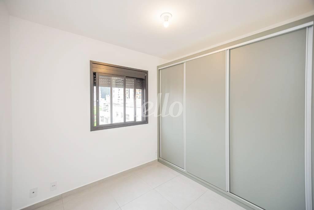 DORMITÓRIO de Apartamento para alugar, Padrão com 25 m², 1 quarto e em Vila Buarque - São Paulo
