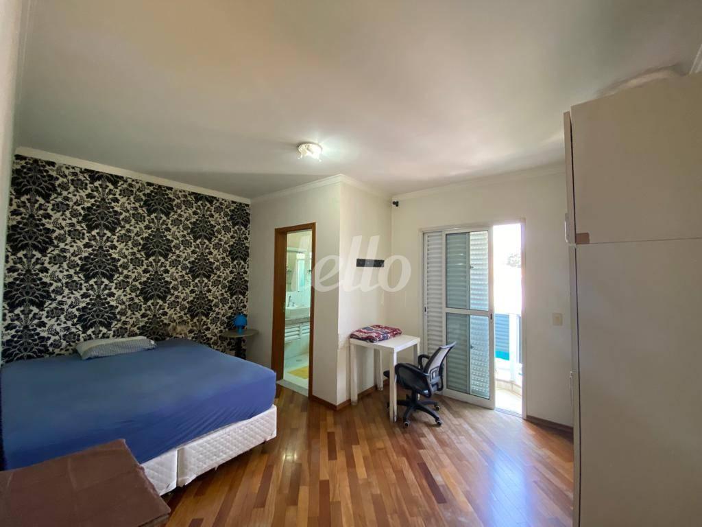 SUÍTE 1 de Casa para alugar, sobrado com 210 m², 3 quartos e 3 vagas em Vila Assunção - Santo André