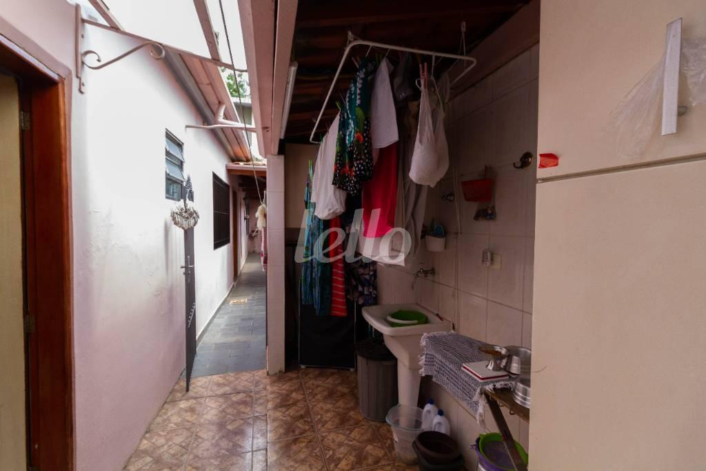 ÁREA DE SERVIÇO de Casa para alugar, sobrado com 160 m², 4 quartos e 2 vagas em Cambuci - São Paulo