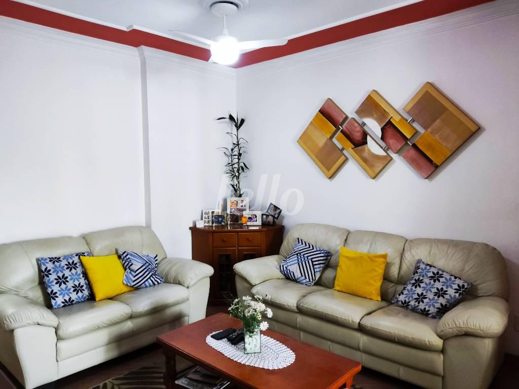 SALA de Apartamento à venda, Padrão com 75 m², 3 quartos e 1 vaga em Tatuapé - São Paulo