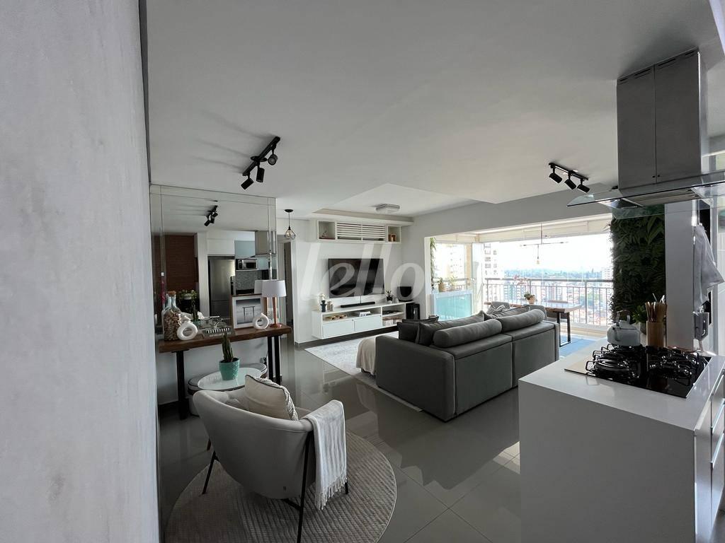 SALA de Apartamento à venda, Padrão com 86 m², 2 quartos e 2 vagas em Jardim Brasil - Zona Sul - São Paulo