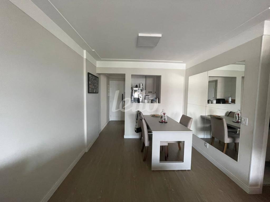 SALA DE JANTAR de Apartamento à venda, Padrão com 87 m², 2 quartos e 2 vagas em Casa Branca - Santo André