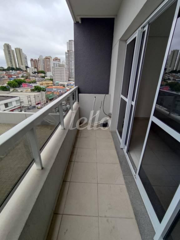 VARANDA de Sala / Conjunto para alugar, Padrão com 31 m², e 1 vaga em Vila Prudente - São Paulo