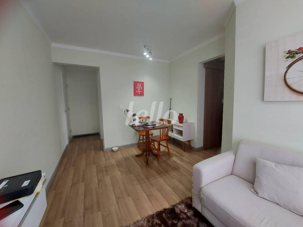 SALA de Apartamento à venda, Padrão com 47 m², 2 quartos e 1 vaga em Parada Inglesa - São Paulo