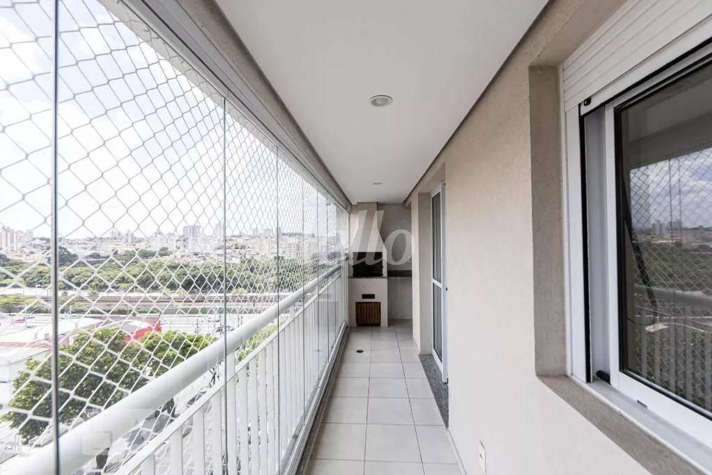 SACADA de Apartamento à venda, Padrão com 68 m², 3 quartos e 1 vaga em Chácara Seis de Outubro - São Paulo
