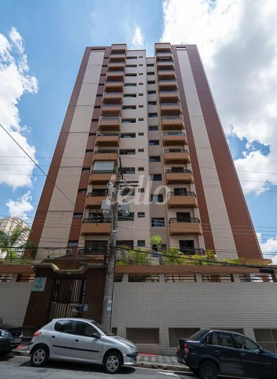 FACHADA de Apartamento à venda, Padrão com 82 m², 3 quartos e 1 vaga em Vila Scarpelli - Santo André