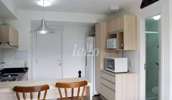 COZINHA de Apartamento à venda, Padrão com 30 m², 1 quarto e 1 vaga em Santana - São Paulo