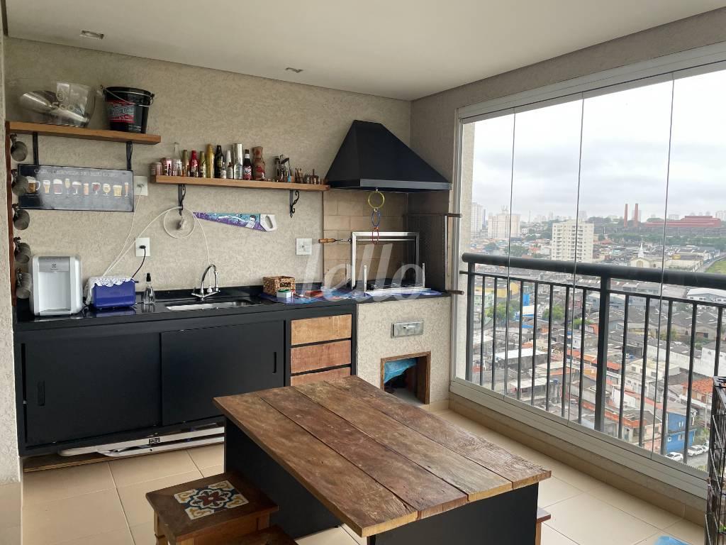VARANDA de Apartamento à venda, Padrão com 100 m², 2 quartos e 2 vagas em Vila Guarani - São Paulo