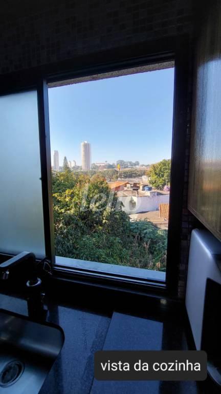 VISTA DA COZINHA de Apartamento à venda, cobertura - Padrão com 161 m², e em Santa Maria - Santo André