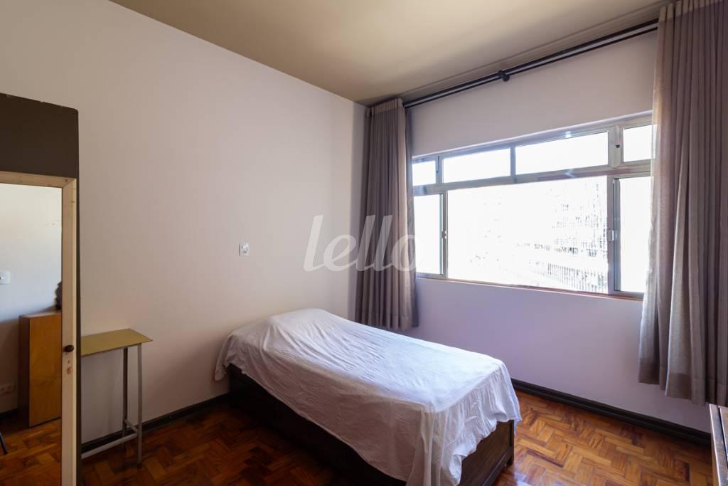 QUARTO de Apartamento para alugar, Padrão com 45 m², e em Bela Vista - São Paulo