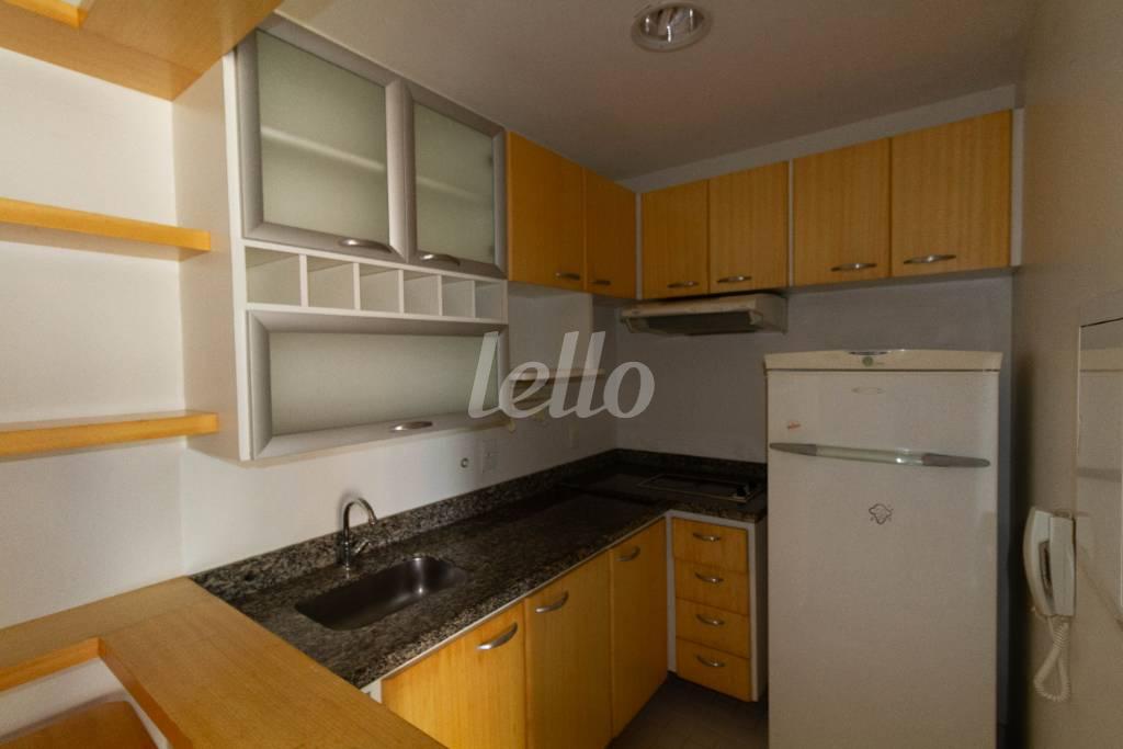 COZINHA de Apartamento à venda, Padrão com 32 m², 1 quarto e 1 vaga em Ipiranga - São Paulo