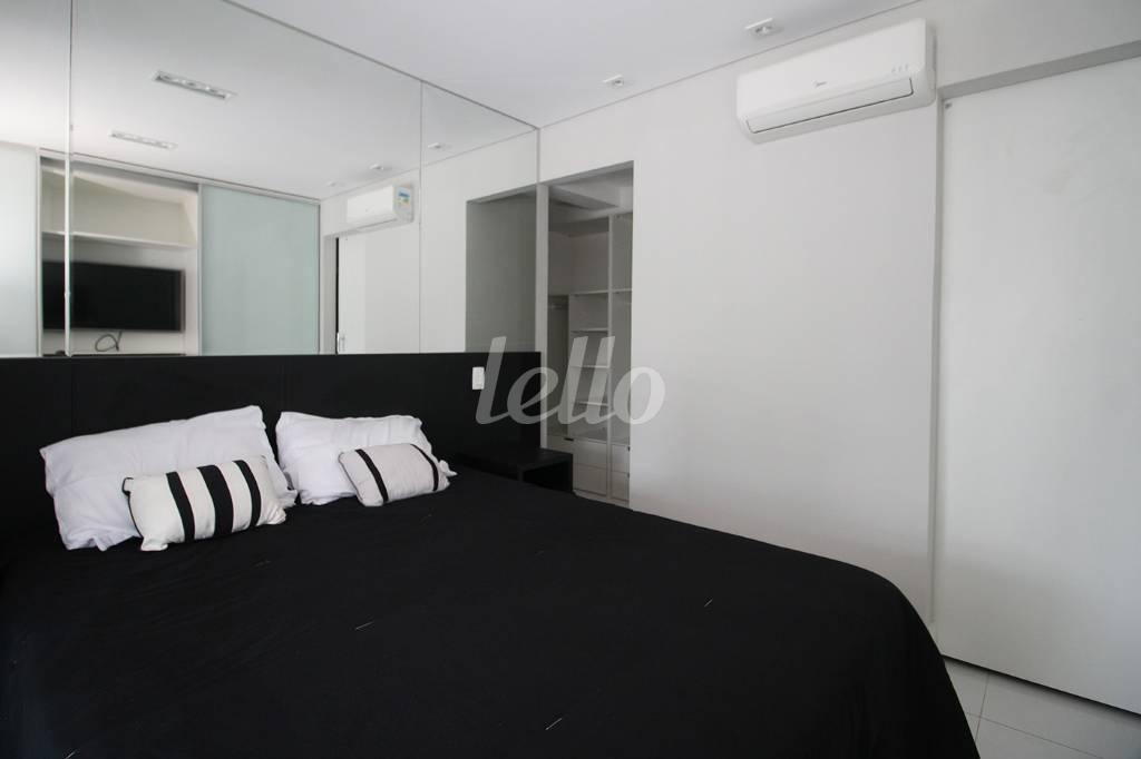SUÍTE de Apartamento para alugar, Padrão com 54 m², 1 quarto e 1 vaga em Itaim Bibi - São Paulo