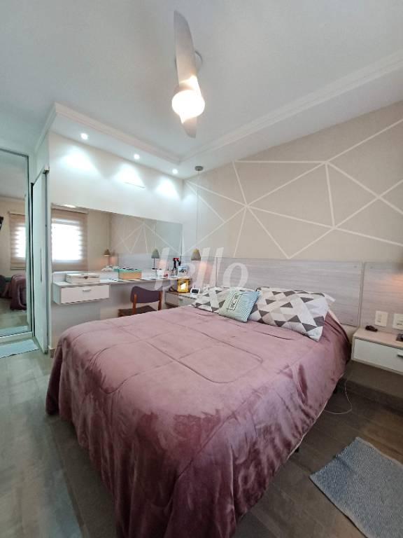 SUITE de Apartamento à venda, Padrão com 76 m², 3 quartos e 2 vagas em Vila Bertioga - São Paulo